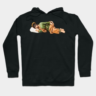 Saint Joseph sleeping Hoodie